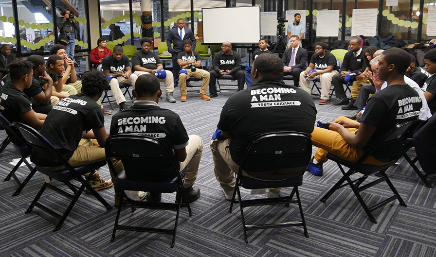 Becoming a Man group session