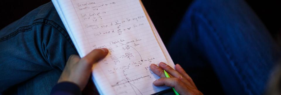 problem set in notebook