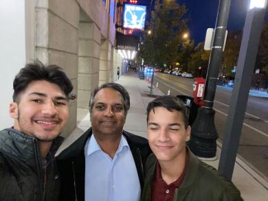 Ranjan and his kids