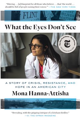 The front cover of What the Eyes Don't See