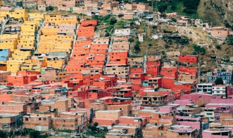 image of brightly colored homes in latin america
