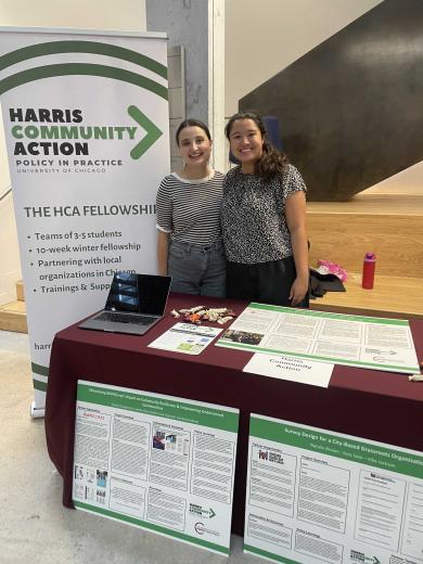 Harris Community Action table