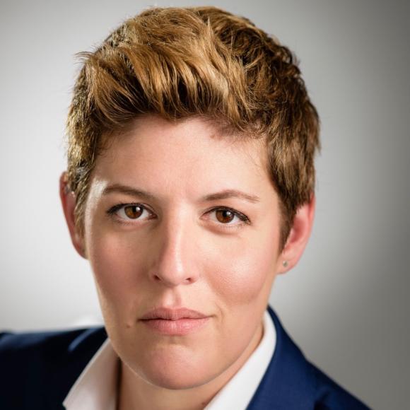 A photo of Sally Kohn.