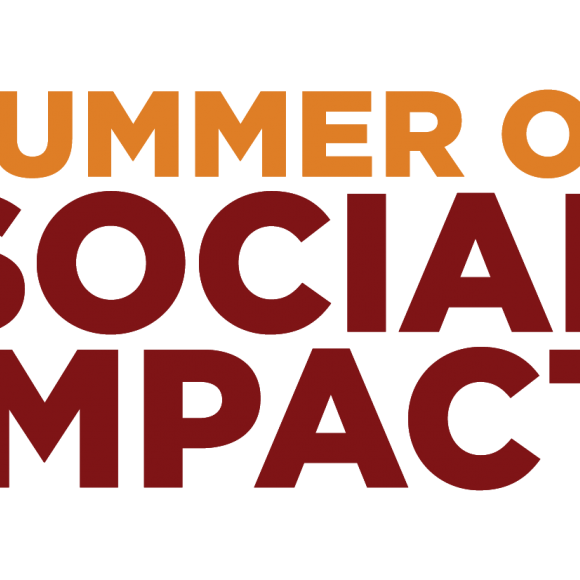The logo for Summer of Social Impact.