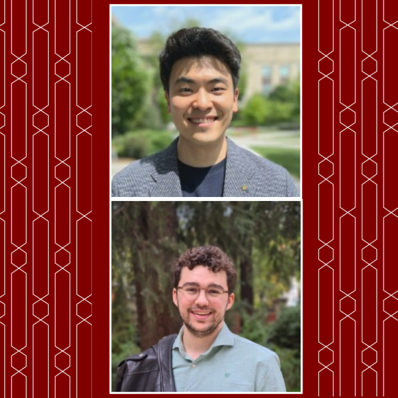 Two faculty members