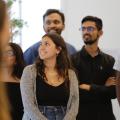 students giving a presentation