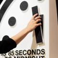 Doomsday clock hand