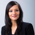 A portrait of Oeindrila Dube.